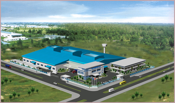  THI CÔNG NHÀ MÁY E.LAND BÌNH DƯƠNG